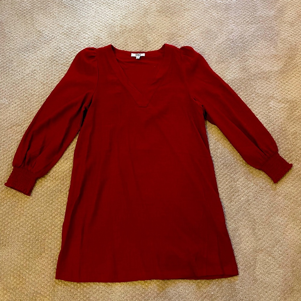 NWOT Bb Dakota by Steve Madden Red Dress. Small.